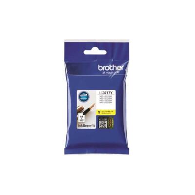 Brother LC3717Y Yellow Sarı Sayfa Kartuş MFC-J3930DW