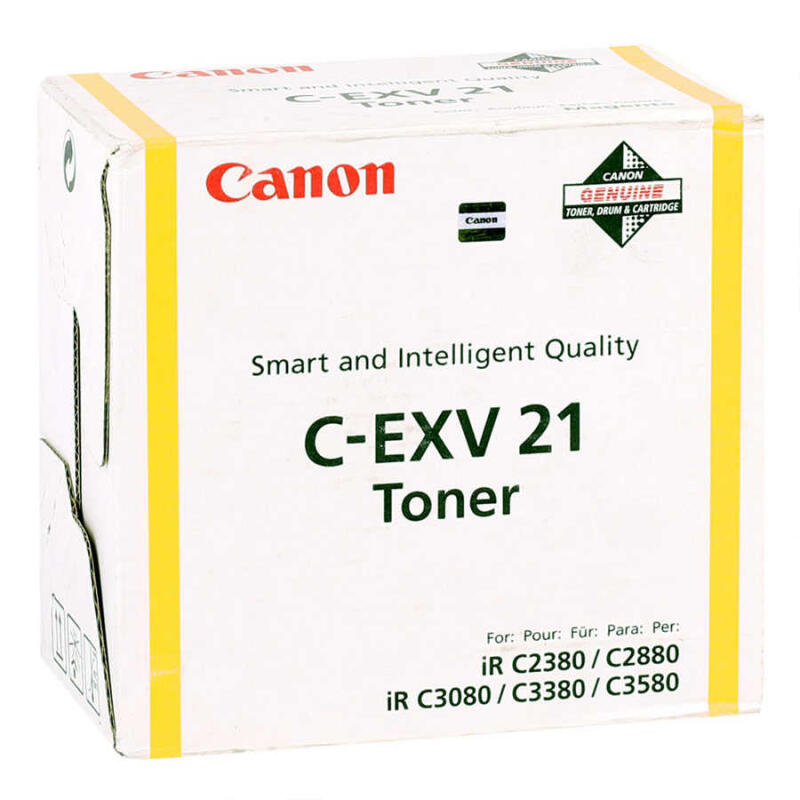 Canon C-Exv-21-0455B002 Sarı Orijinal Fotokopi Toneri