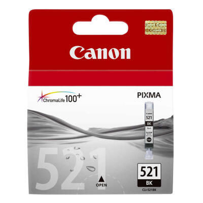 Canon Clı-521-2933B001 Siyah Orijinal Kartuş