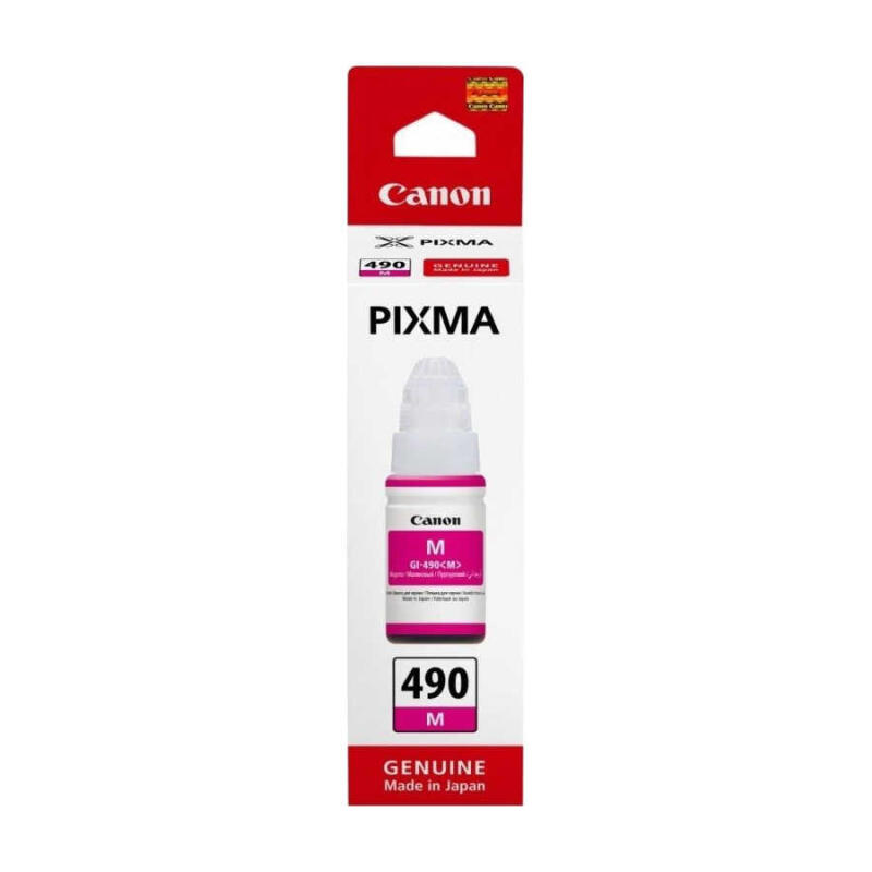 Canon Gı-490-0665C001 Kırmızı Orijinal Mürekkep
