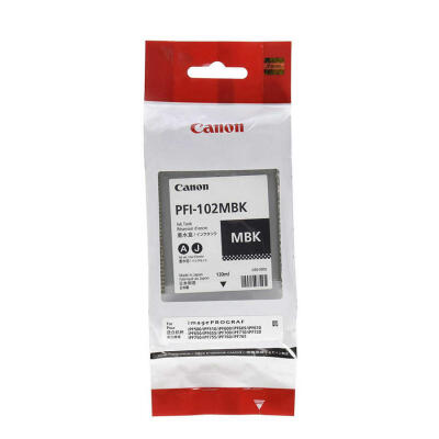 Canon Pfı-102Mbk-0894B001 Mat Siyah Orijinal Kartuş