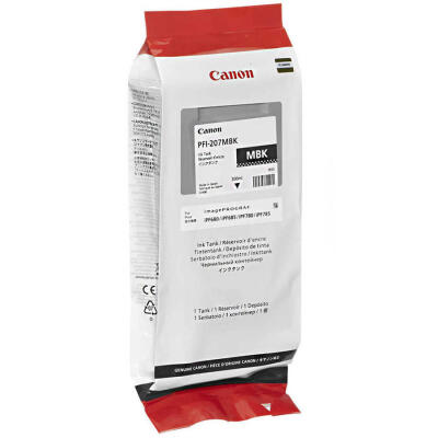 Canon Pfı-207Mbk-8788B001 Mat Siyah Orijinal Kartuş