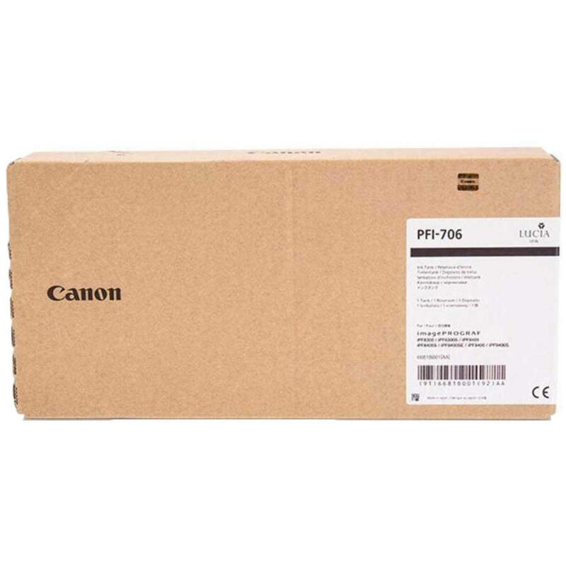 Canon Pfı-706Pm-6686B001 Foto Kırmızı Orijinal Kartuş