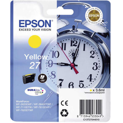 Epson 27-T2704-C13T27044020 Sarı Orijinal Kartuş