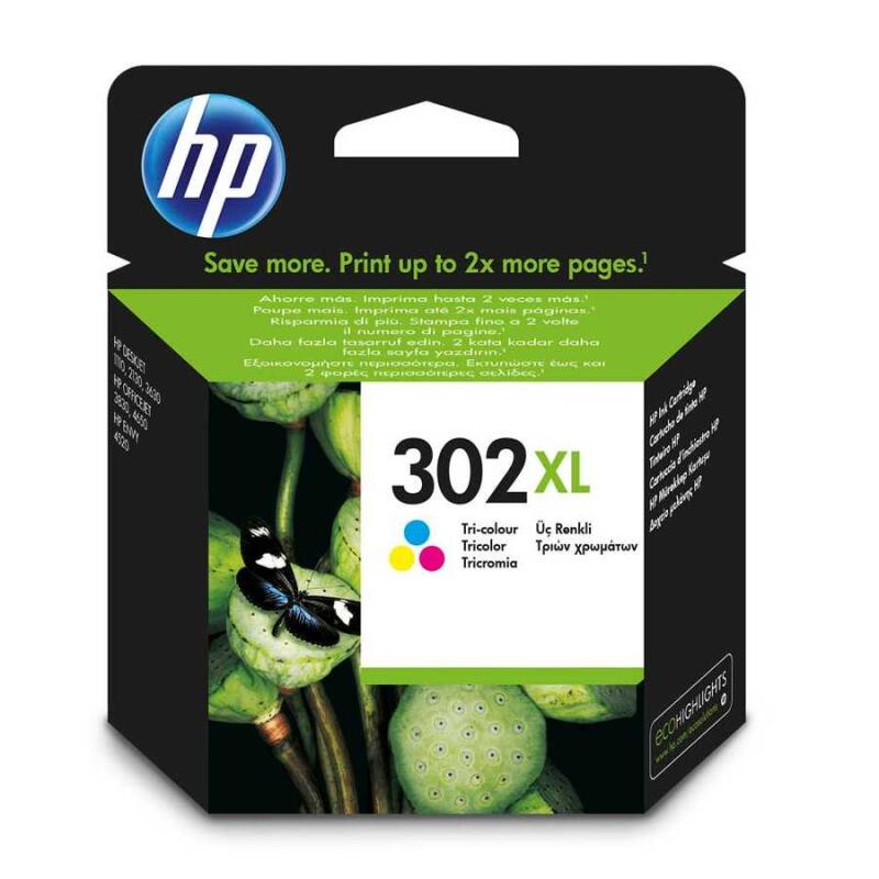Hp 302Xl-F6U67Ae Renkli Orijinal Kartuş Yüksek Kapasiteli