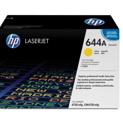 Hp 644A-Q6462A Sarı Orijinal Toner