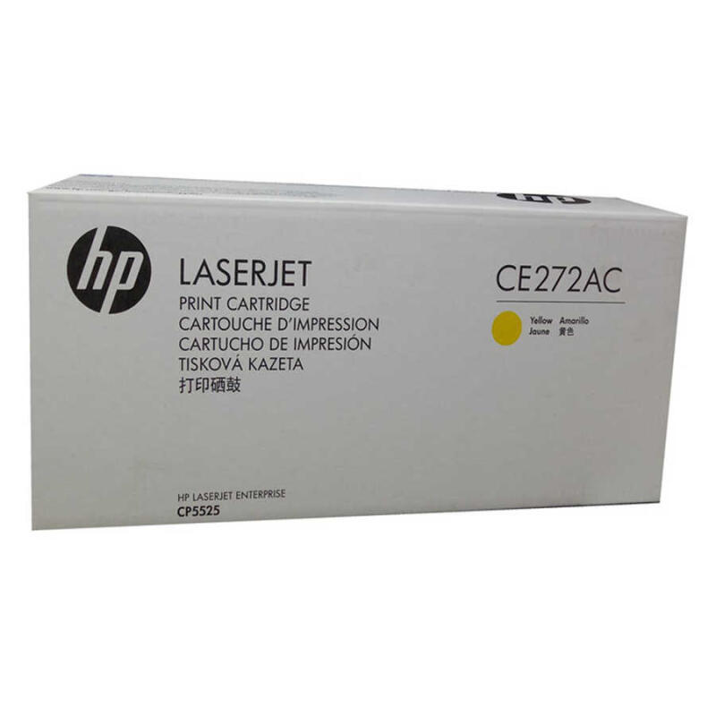 Hp 650A-Ce272Ac Sarı Orijinal Toner