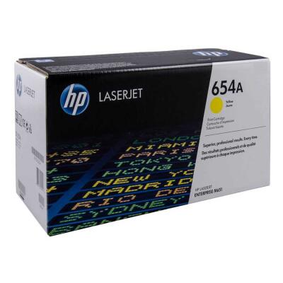 Hp 654A-Cf332A Sarı Orijinal Toner