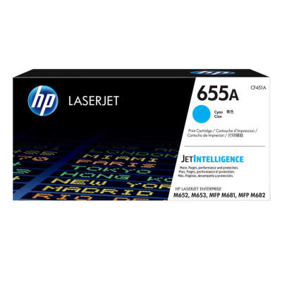 Hp 655A-Cf451A Mavi Orijinal Toner
