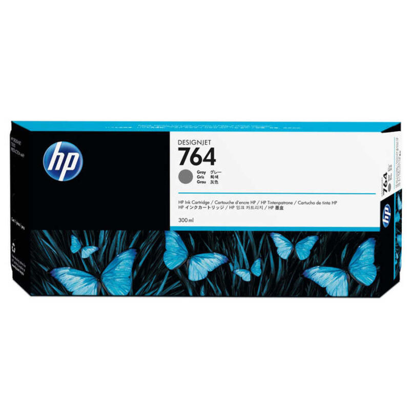 Hp 764-C1Q18A Gri Orijinal Kartuş