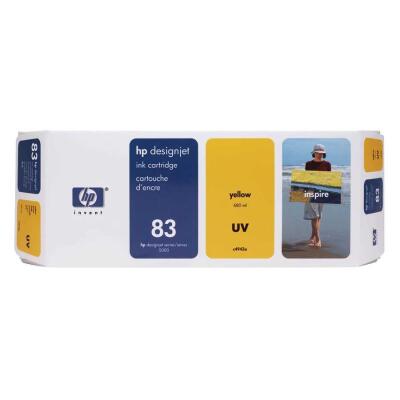 Hp 83-C4943A Sarı Orijinal Kartuş
