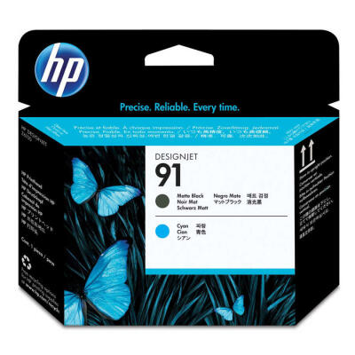 Hp 91-C9460A Orijinal Mat Siyah Ve Mavi Baskı Kafası