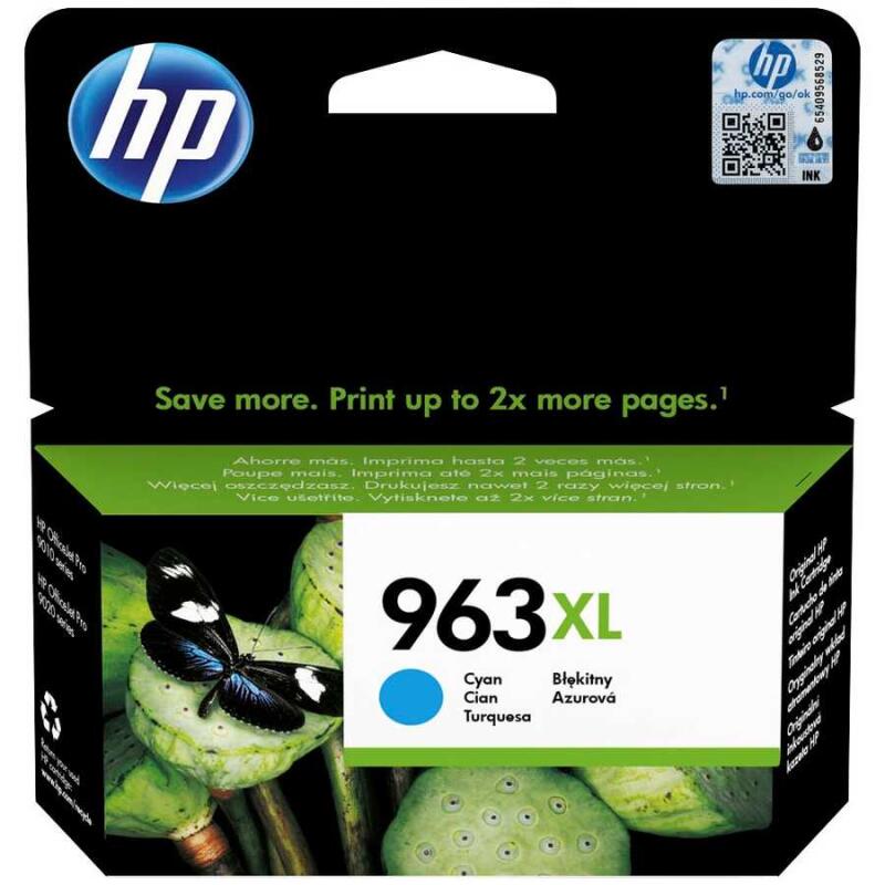 Hp 963Xl-3Ja27Ae Mavi Orijinal Kartuş Yüksek Kapasiteli