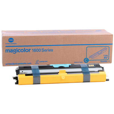 Konica Minolta Magicolor 1600W-A0V30Hh Mavi Orijinal Toner Yüksek Kapasiteli