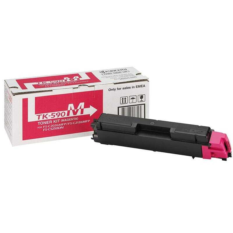 Kyocera Tk-590-1T02Kvbnl0 Kırmızı Orijinal Toner