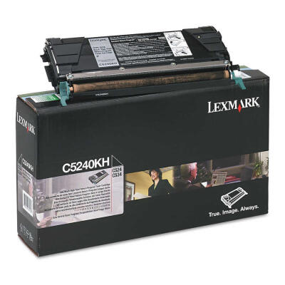 Lexmark C524-C5240Kh Siyah Orijinal Toner Yüksek Kapasiteli