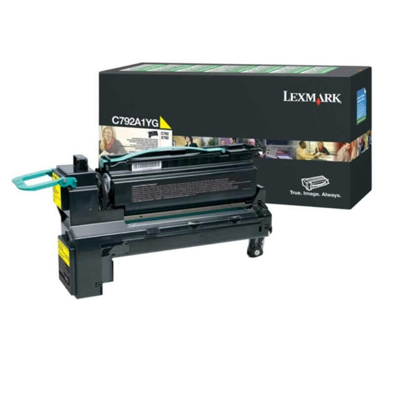 Lexmark C792-C792A1Yg Sarı Orijinal Toner
