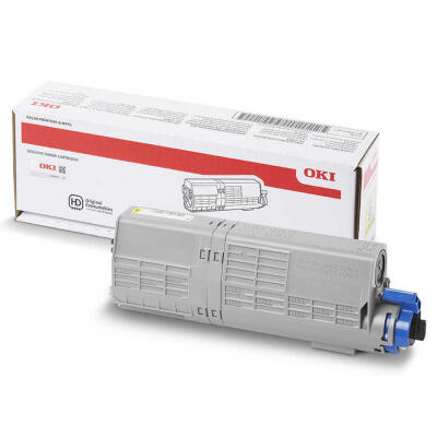 Oki C5200-42804566 Sarı Orijinal Toner