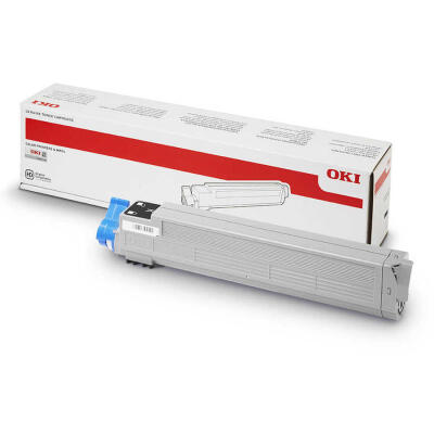 Oki C9655-43837136 Siyah Orijinal Toner