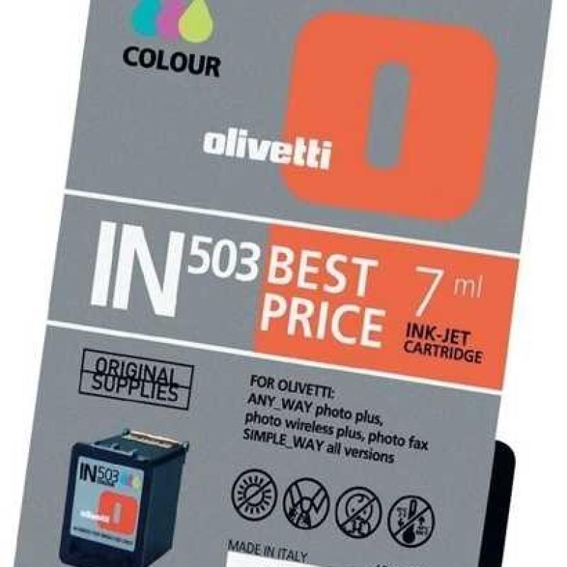 Olivetti In-503 Renkli Orijinal Kartuş