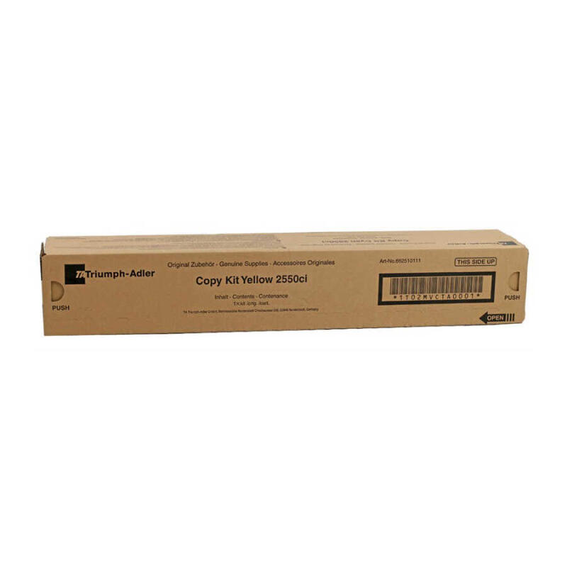 Utax-Triumph-Adler 2550Ci-662510016 Sarı Orijinal Fotokopi Toner